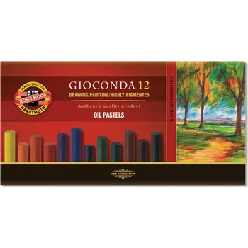 Koh-i-noor Hardtmuth Sada 12 olejových pastelů Koh-i-noor SOFT