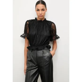 Dámská halenka Halenka Answear.LAB 80987.FLK černá 99X, vel. L