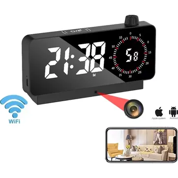 IP kamera Špionážní FullHD WiFi kamera ukrytá v budíku S238