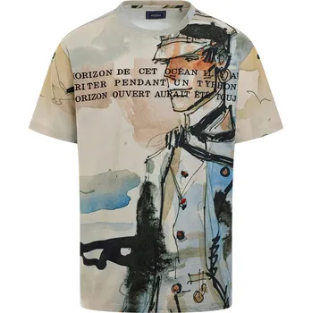 Pánské tričko Pánské Tričko s krátkým rukávem GUESS QUOTES TEE M3RI25KA260-P06V – Multicolor M