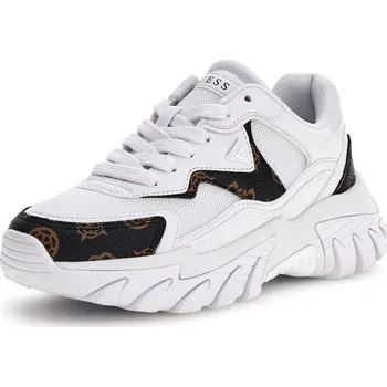 Dámské tenisky Dámské Tenisky GUESS NOWAH FLTNOWFAL12-WHIBR – Bílá 36