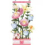 ROBOTIME Rokr Floral Art: 3D puzzle Květinový box s LED osvětlením 263 dílků