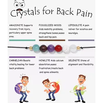 Náramek Freya Crystals for Back Pain náramek pro bolesti zad