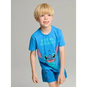 Chlapecké spodní prádlo Sinsay - Dvoudílná pyžamová souprava Stitch - světle modrá - 7345P-50X - 7345P-50X-116