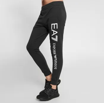 Pánské kalhoty Pánské Kalhoty EA7 TRAIN LOGO SERIES M PANTS CH COFT SUPERSLIM 8NPPC3PJ05Z0544 – Tmavě modrá XL