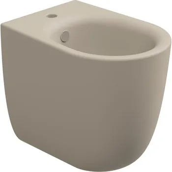 Bidet Bidet stojící Hit, keramický, sabbia matný, s otvorem pro baterii, HIBI01034FI