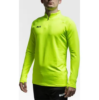 Pánská mikina BU1 sportovní mikina 22 neonově žlutá Velikost textilu: Junior S