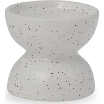 Svícen Storefactory Keramický svícínek Högalid Vanilla 9 cm