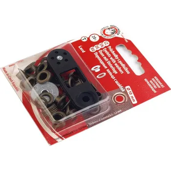 Průchodky s podložkou vnitřní Ø5,5 mm / vnější Ø10 mm, barva 3 staromosaz