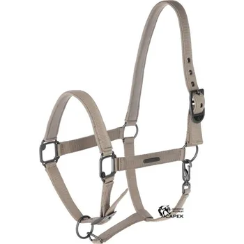 Vybavení pro koně Ohlávka Covalliero -SOFT S/S25- - Béžová - Cob