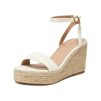 Dámské baleríny Espadrilky DeeZee EA0315-2 Écru 41