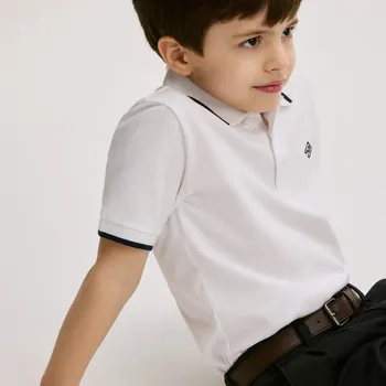 Chlapecké kalhoty Reserved - Strukturální kalhoty chino s opaskem - černý - 095BF-99X - 095BF-99X-116-2