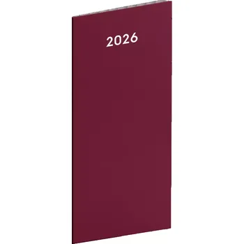 Diář Notique Vínový vreckový diář 2026