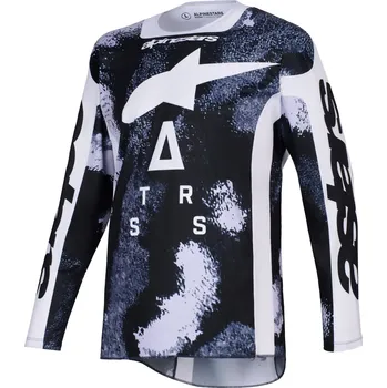 Moto dres Motokrosový dres Alpinestars Racer Lahnd stupně šedi-camo S