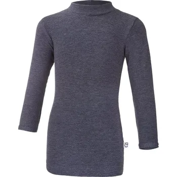 Kojenecké oblečení Little Angel Tričko smyk DR stojáček Outlast® - tm.šedý melír Velikost oblečení: 104