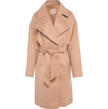 Dámský Kabát GUESS PATRIZIA BELTED COAT W3BL38WFR22-F1Z2 – Hnědá M