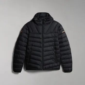 Pánská Zimní prošívaná bunda NAPAPIJRI AERONS H 3 BLACK 041 NP0A4GJO0411 – Černá L