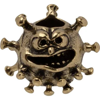 Mosazné korálky vzor korálku Virus