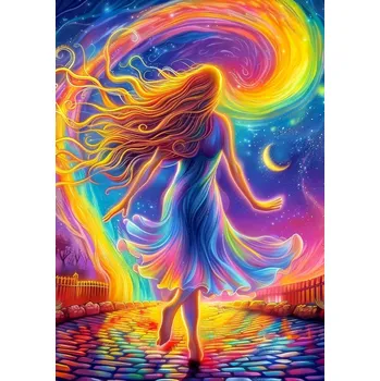 Puzzle ENJOY Barevná cesta 1000 dílků