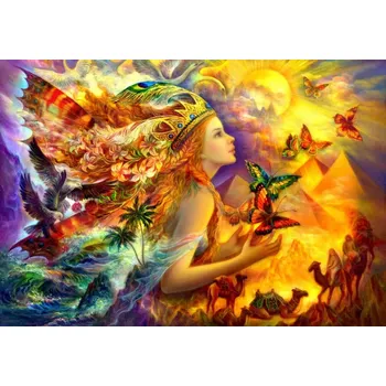 Puzzle BlueBird Strelkina Fantastický barevný svět 1000 dílků