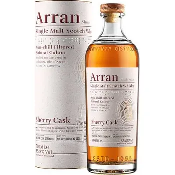 Whisky Arran Sherry Cask 55,8% 0,7 l (tuba)