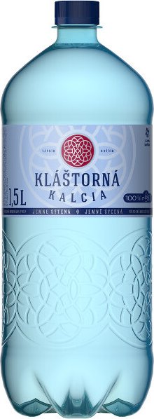 Kláštorná Kalcia jemně perlivá 6x1,5l