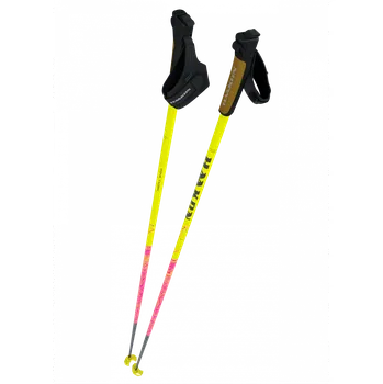 Zimní sport Běžecké hole HAAKON Pink Tiger Délka hole: 155 cm, Velikost poutek: M