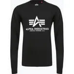 Pánské polo tričko Longsleeve Alpha Industries Basic T black