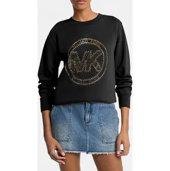 Dámská mikina Dámská černá mikina Michael Kors - Velikost M, Barva Černá M56362 JS45130BLL