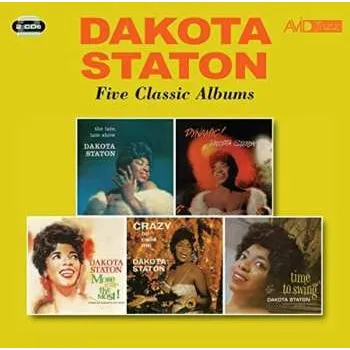 Zahraniční hudba 2CD Dakota Staton: Five Classic Albums 2017