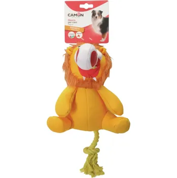 Hračka pro psa HRAČKA LEV, KROKODÝL, MEDÚZA, ŽRALOK + PROVÁZEK 24 cm CAMON