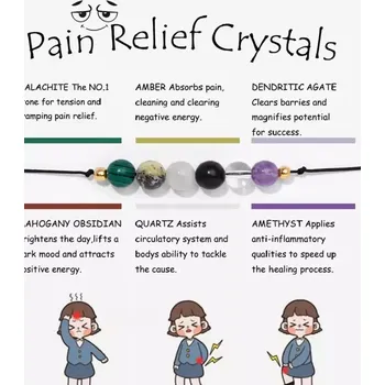 Náramek Freya Pain Relief Crystals-náramek na pomoct s bolestí