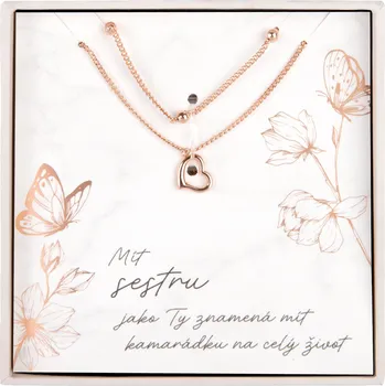 Party dekorace Dvojitý náhrdelník - Sestra