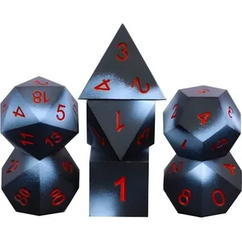 Příslušenství k deskovým hrám imago Sada kovových kostek - Krev a kámen