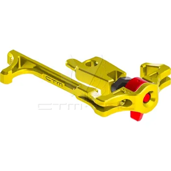 Airsoft CTM TAC CTM zvětšená páka závěru REAPER AAP-01 s přepínačem střelby - Zlatá