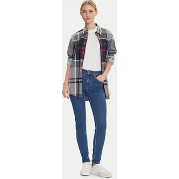 Dámské oblečení Lee Jeansy Scarlett 112363594 Modrá Skinny Fit 30_31