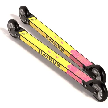 Kolečkové lyže Kolečkové lyže HAAKON Pink Fiber Skate Vázání: S vázáním NNN (velikost boty zadejte do poznámky)
