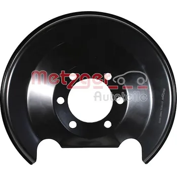 Brzdový kotouč Ochranný plech proti rozstřikování, brzdový kotouč METZGER 6115512