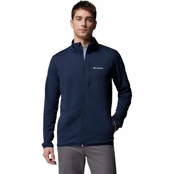 Pánská mikina Columbia Essential Hike™ Grid Fleece Full Zip Man 2136841464 - collegiate navy M
