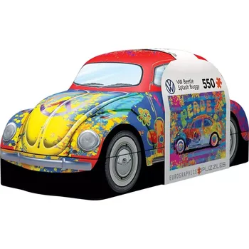 Puzzle Puzzle EUROGRAPHICS v plechové krabičce Volkswagen Brouk 550 dílků