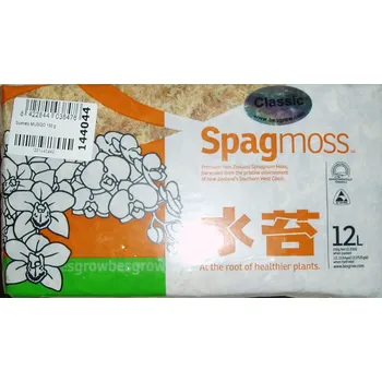 Substrát Novozélandský rašeliník - mech 12 l po hydrataci