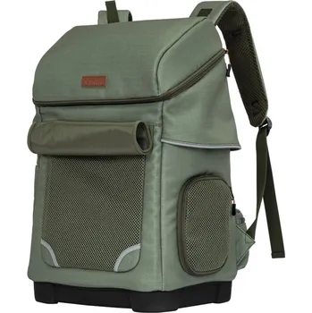 přepravka pro zvíře CAMON TAŠKA HIKING 7kg 33x23,5xH56 cm ZELENÁ