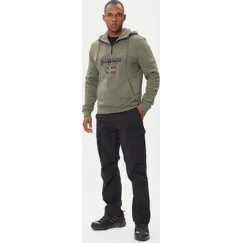 Pánská mikina Napapijri Mikina Burgee NP0A4I5E Zelená Regular Fit M