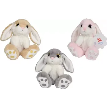 plyšák Nicotoy Králíček sedící 3 druhy 17 cm