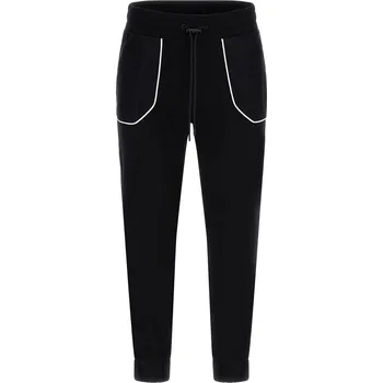 Pánské kalhoty Pánské Kalhoty GUESS LUGH CUFFED PANT Z4RB08KBK32-JBLK – Černá M