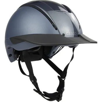 Jezdecká přilba Jezdecká helma CASCO Duell Essential, modrá velikost M