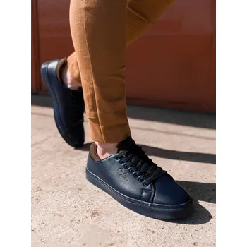 Pánské polobotky Pánské polobotky - námořnická modrá T333 - 40