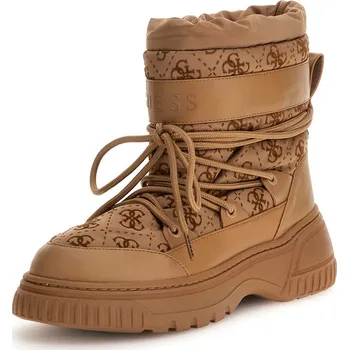 Dámská zimní obuv Dámské Sněhule GUESS DRERA FL8DRAFAL10-BEIBR – Hnědá 37