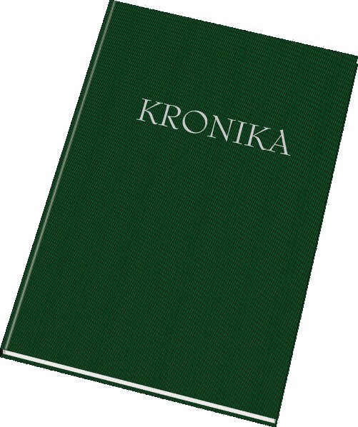 Kronika A4 zelená 192 listů