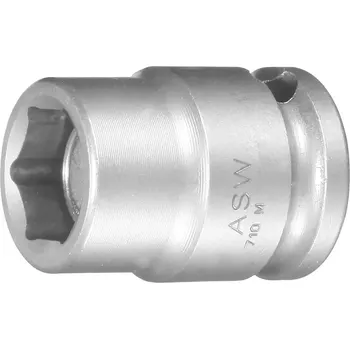 Klíč Klíč nástrčný kovaný s magnetem 3/8" 17mm ASW